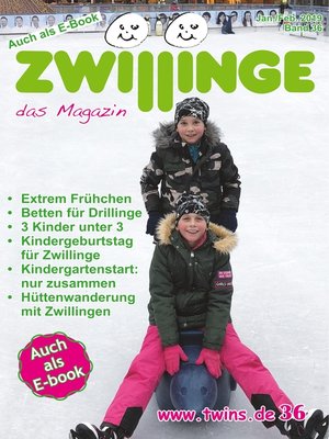 cover image of Zwillinge--das Magazin Januar/Februar 2019